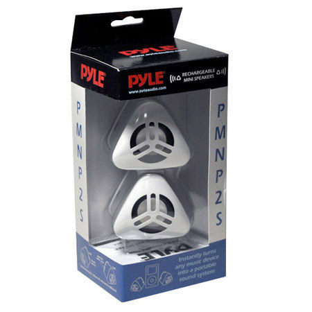Pyle PMNP2 Mini High Volume Portable Rechargeable Speaker System