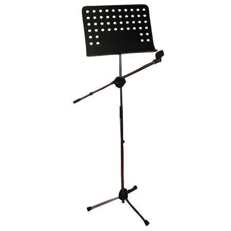 Pyle PMSM9 Heavy Duty Tripod Microphone and Music Note Stand
