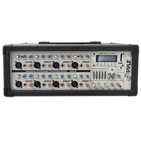 Pyle PMX630I 6 Channel 600 Watt Professional Mixer