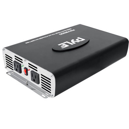 Pyle PNV3000 Plug In Car 3000 Watts 12V DC to 115V AC Power Inverter