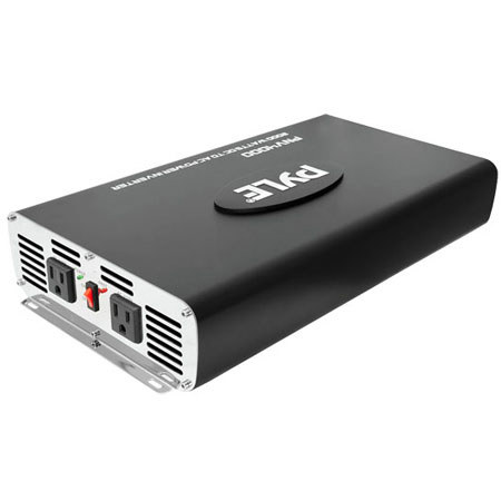 Pyle PNV4000 Plug In Car 4000 Watts 12V DC to 115V AC Power Inverter