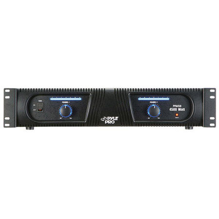 Pyle PPA450 19" Rack 4500 Watt Professional DJ Power Amplifier
