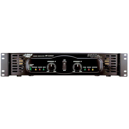 Pyle PT5800 2500 Watt x 2 Bridgeable Power Amplifier