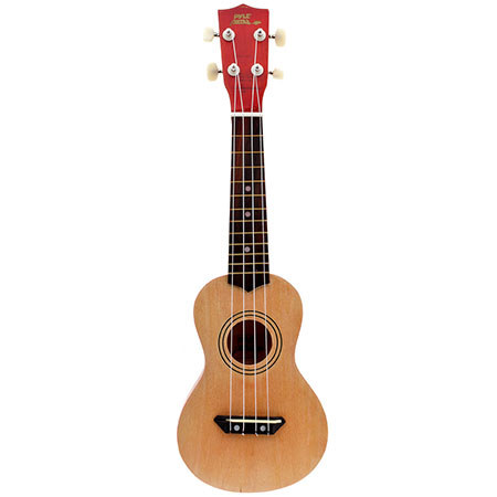 Pyle PUKT15 21" Soprano Ukulele Package, Includes Bag and Picks, Natural Color