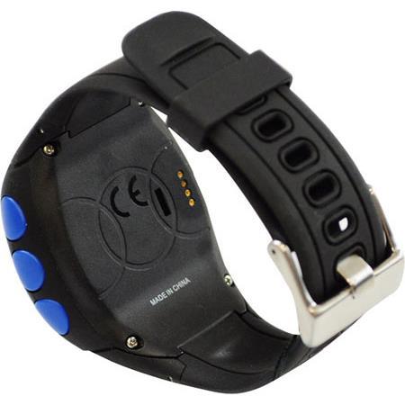 Pyle PSWGP405 GPS Watch with Navigation and Speed, Blue