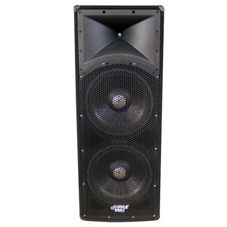 Pyle PADH153 1600W Dual 15" 3 Way PA Speaker Cabinet