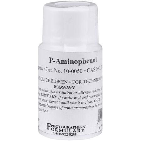 Photographers' Formulary 10g P-Aminophenol Photographic Developing Agent