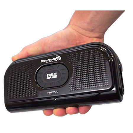 Pyle Surf Sound Party PBTW20 Waterproof Wireless Bluetooth Speaker, Black