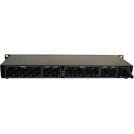 Pyle PCA421 19" Rack Mount Audio Signal Distribution Splitter