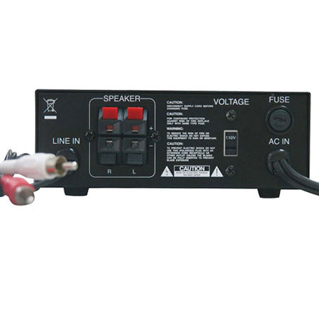 Pyle PCAU11 Mini 2x15 Watts Stereo Power Amplifier