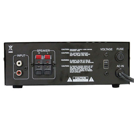 Pyle PCAU33 Mini 2x75 Watts Stereo Power Amplifier