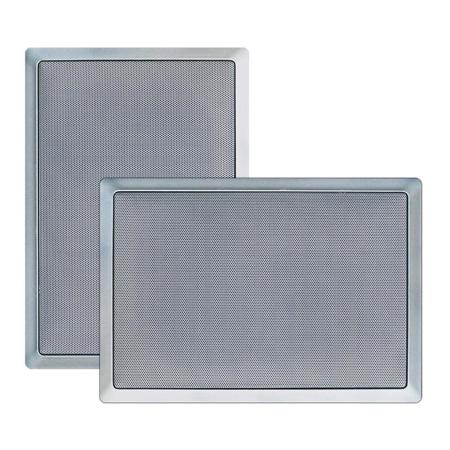 PyleHome PDIW65 6.5" Two-Way In-Wall Speaker System, Pair, Silver