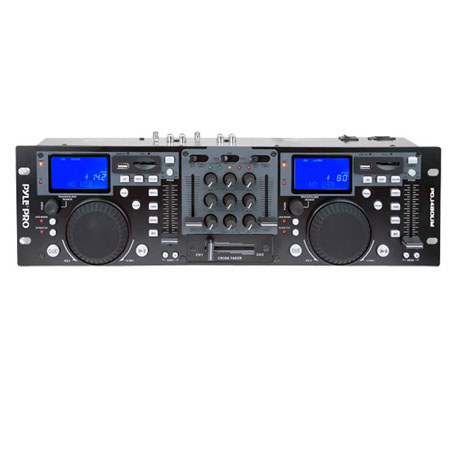 Pyle PDJ480UM Rack Mount Professional Dual DJ Controller