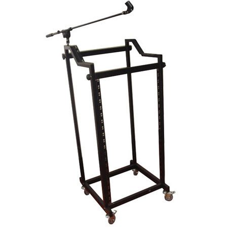 Pyle PDJSD4 Steel DJ Rack