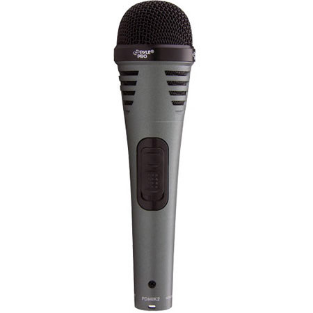 Pyle PDMIK2 Professional Moving Coil Dynamic Handheld Microphone
