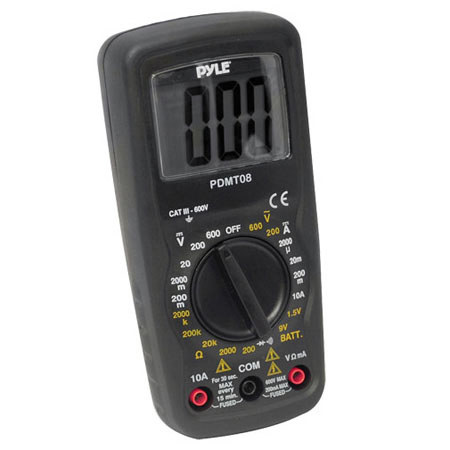 Pyle PDMT08 Compact Digital Multimeter