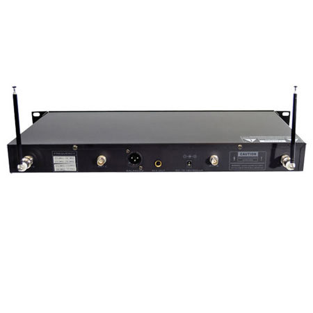 Pyle PDWM8700 Wireless Microphone System, 4 Lavalier/Headsets/Handheld Mics