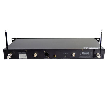 Pyle PDWM8900 8 Channel Wireless Microphone System with 8 Lavalier/Headsets