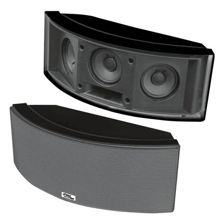 Pyle 500W 3-Way Indoor/Outdoor Waterproof Speakers, Pair, Black