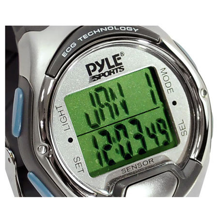Pyle PECGW2 Digital Heart Rate Monitor Watch with Finger Touch