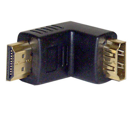 Pyle HDMI Male to Female Coupler, 90 Degree