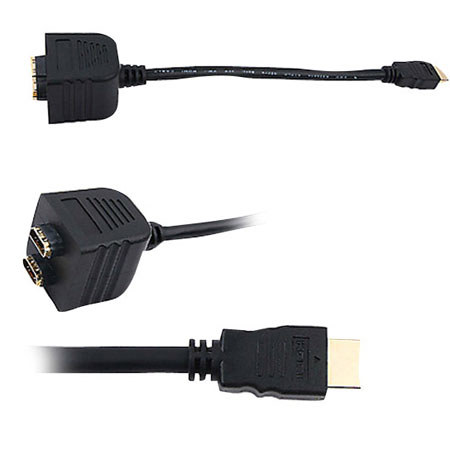 Pyle HDMI Male to 2 Female Video Splitter Adapter Cable