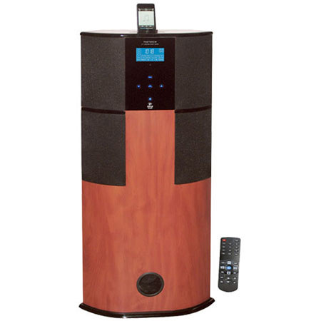 Pyle PHST90ICW 600Watt Digital 2.1 Channel Home Theater Tower, Cherry Wood