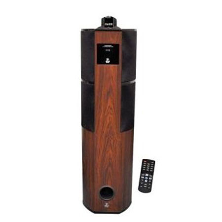 Pyle PHST92 600Watt Digital 2.1 Channel Home Theater Tower, Cherry Wood