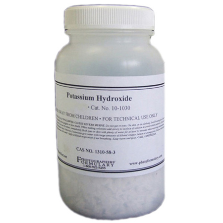 Photographers' Formulary 30g Potassium Hydroxide, Hazmat