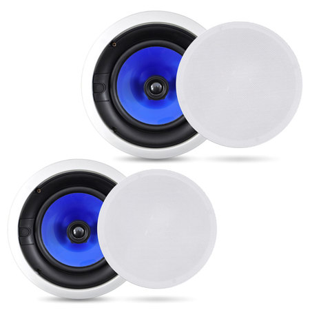 Pyle PIC6E 250W 6.5" 2-Way In-Ceiling Speaker System (Pair)