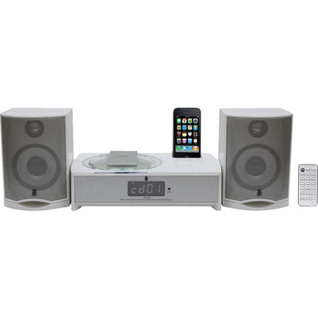 Pyle PICL82 iPhone/iPod FM Radio Micro Receiver, White