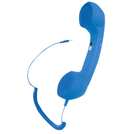 Pyle PITL6 Handset for iPhone, iPad, iPod and Android Phones, Blue