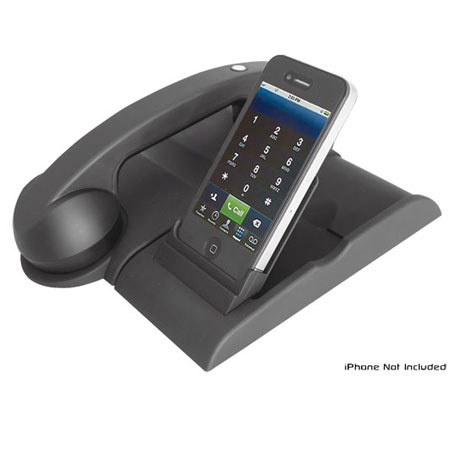 Pyle PITLBT30 Bluetooth Wireless Charging Retro Phone Handset