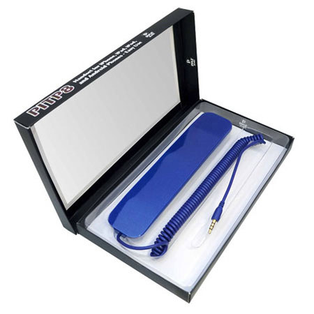 Pyle PITP8 Handset for iPhone, iPad, iPod and Android Phones, Blue
