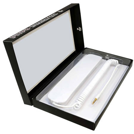 Pyle PITP8 Handset for iPhone/iPad/iPod/ and Android Phones, White