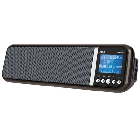 Pyle PKRSP5 Desktop MP3 Speaker, Black