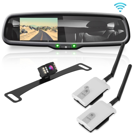Pyle PLCM4590WIR Wireless Backup Camera & Monitor Parking Assist System