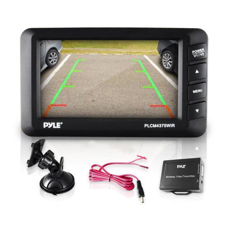 Pyle PLCM4375WIR Wireless Rear View Backup Camera & 4.3" Monitor
