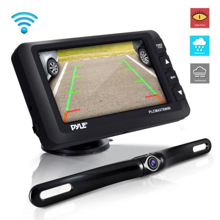 Pyle PLCM4378WIR Wireless Rear View Backup Camera & 4.3" Monitor Kit
