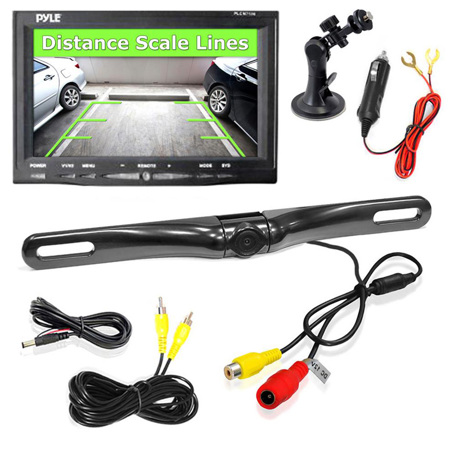 Pyle PLCM7500 7" Window Suction Mount TFT/LCD Video Monitor