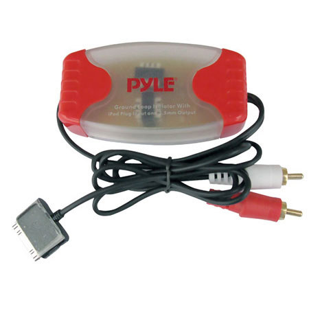Pyle PLDN38RI iPod Direct to RCA Stereo Audio Ground Loop Isolator