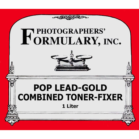 Photographers' Formulary Printing-Out-Paper Lead-Gold Toner-Fixer, Makes 1Lt
