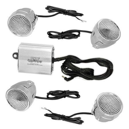 Pyle PLMCA90 1200W Motorcycle/ATV/Snowmobile Mount Amplifier