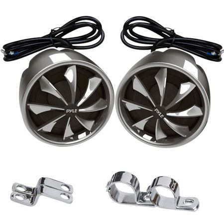 Pyle PLMCS92 800 Watts Motorcycle/ATV/Snowmobile Weatherproof 3" Speakers