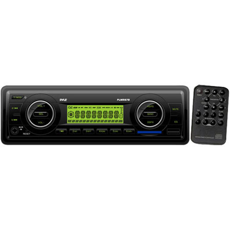 Pyle PLMR87WB AM/FM-MPX IN-Dash Marine MP3 Player