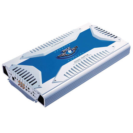 Pyle PLMRA620 6 Channel 2000W Waterproof Marine Bridgeable Mosfet Amplifier