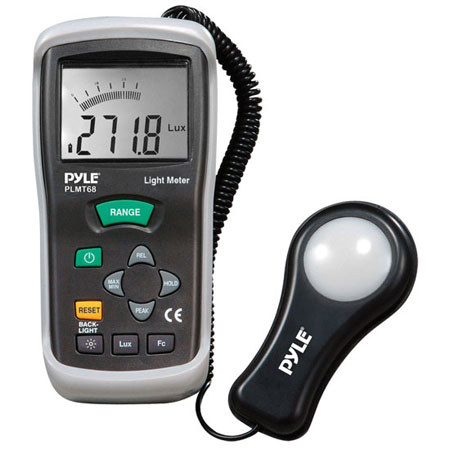 Pyle PLMT68 Light Meter with Lux and Foot Candles