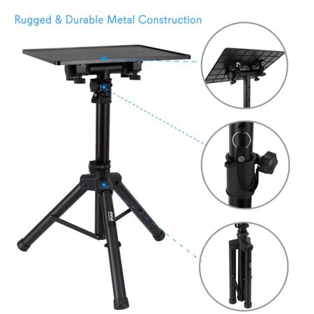 Pyle PLPTS2 Pro DJ Laptop Tripod Adjustable Stand