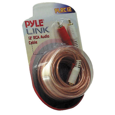 Pyle PLRC12 12' Stereo Shielded RCA Cable