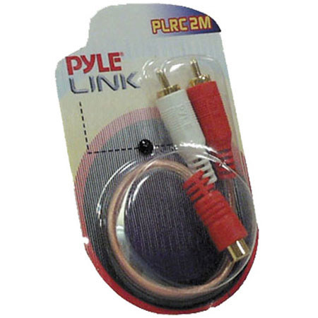 Pyle PLRC2M Dual Male to Single Female RCA "Y" Connector